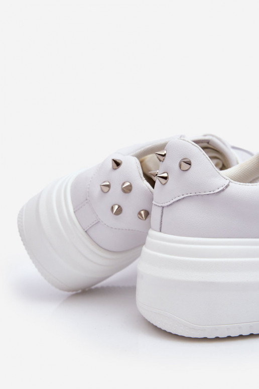 Feminin Klassisches Stilvollll Turnschuhe GOE LL2N4060 Zueiße Farbe