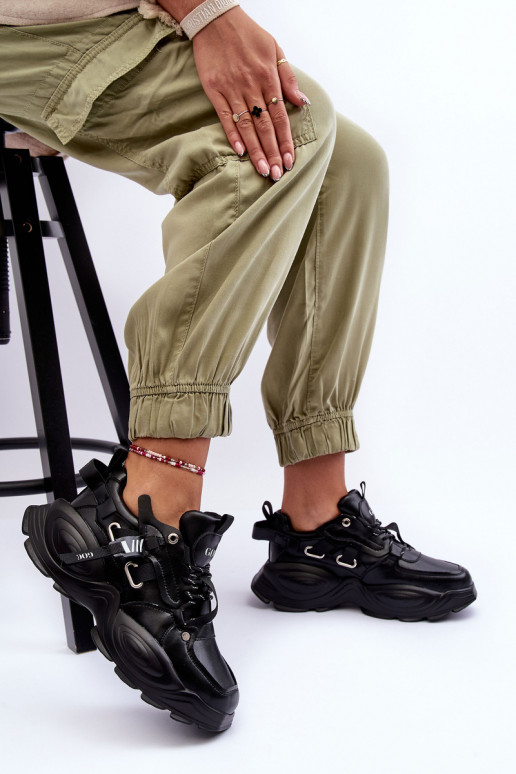 Turnschuhe Sneakers Stilvollllschuhe GOE MM2N4014 schZuarze Farbe