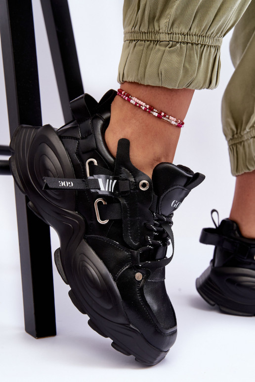 Turnschuhe Sneakers Stilvollllschuhe GOE MM2N4014 schZuarze Farbe