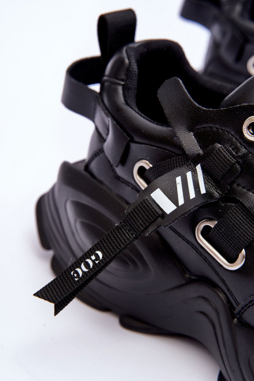 Turnschuhe Sneakers Stilvollllschuhe GOE MM2N4014 schZuarze Farbe