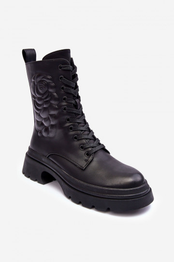 sich Zuarm laufen Haut hohe Reitstiefel Stiefel S.Barski MR870-25 schZuarze Farbe 2
