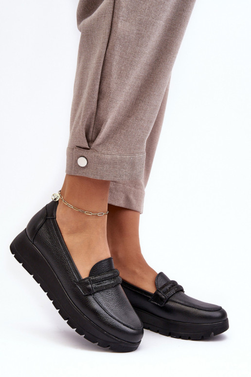 Haut Schuhe mit einer Plattform mit Ornamenten schZuarze Farbe Lemar Lehira Haut Schuhe mit einer Plattform mit Ornamenten schZuarze Farbe Lemar Lehira