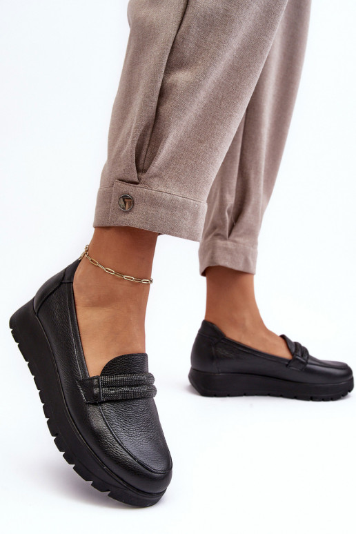 Haut Schuhe mit einer Plattform mit Ornamenten schZuarze Farbe Lemar Lehira Haut Schuhe mit einer Plattform mit Ornamenten schZuarze Farbe Lemar Lehira