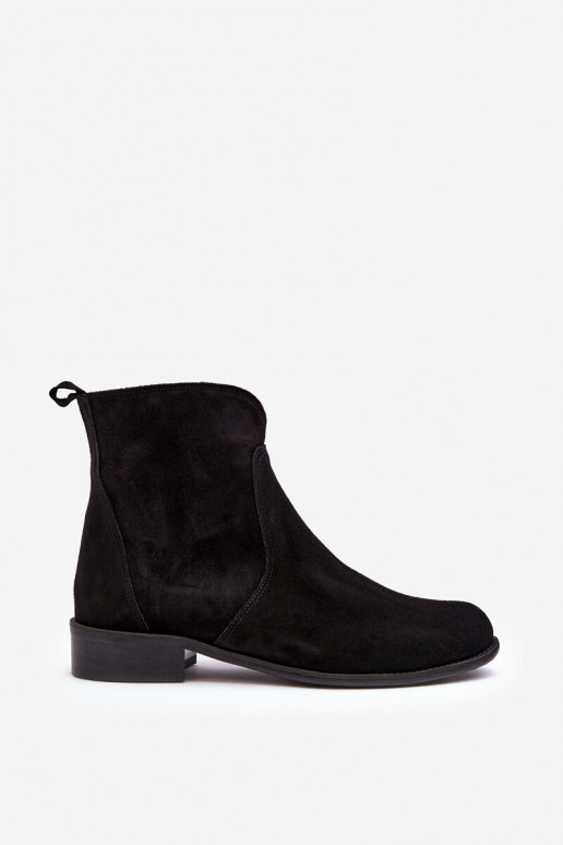 INildlederschuhe Feminin mit Reißverschlüssen schZuarze Farbe Nicole 2829 INildlederschuhe Feminin mit Reißverschlüssen schZuarze Farbe Nicole 2829