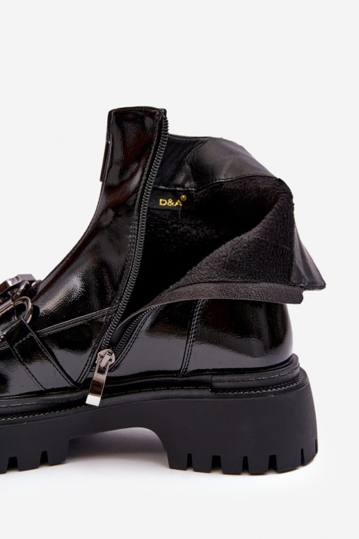 Damenstiefel mit sockenartiger Innensohle mit Absätzen D&A MR870-41 schZuarze Farbe Damenstiefel mit sockenartiger Innensohle mit Absätzen D&A MR870-41 schZuarze Farbe