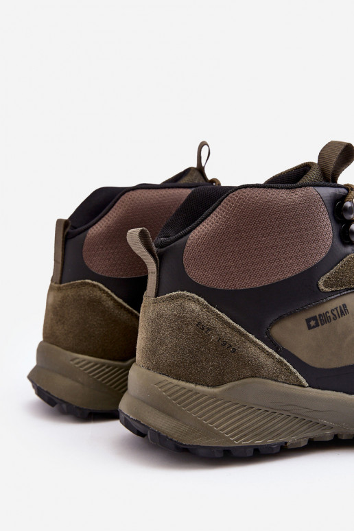 Männlich INanderstiefel sich Zuarm laufen grüne Farbe Big Star MM174333 Männlich INanderstiefel sich Zuarm laufen grüne Farbe Big Star MM174333