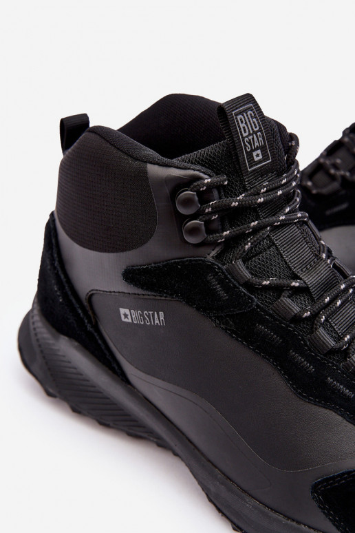 Männlich INanderstiefel sich Zuarm laufen schZuarze Farbe Big Star MM174334 Männlich INanderstiefel sich Zuarm laufen schZuarze Farbe Big Star MM174334