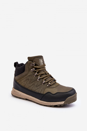 Feminin Beheizte INanderschuhe Khaki-Farbe Big Star MM274480