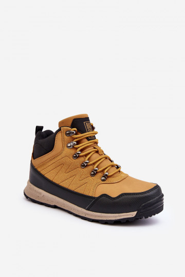 Damen-Warmfutter-Wanderschuhe in brauner Farbe Big Star MM274479