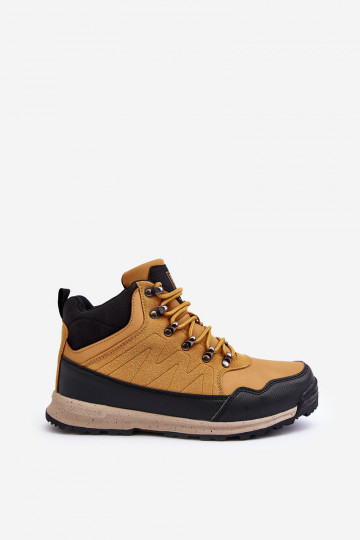 Damen-Warmfutter-Wanderschuhe in brauner Farbe Big Star MM274479 2
