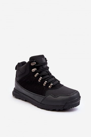 Damen-Warmfutter-Wanderschuhe in schwarzer Farbe Big Star MM274481