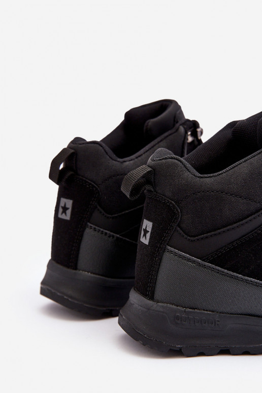 Feminin Beheizte INanderschuhe schZuarze Farbe Big Star MM274481