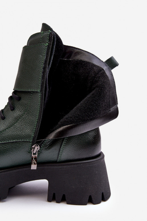 Haut Hohe Reitstiefel grüne Farbe Lemar Anceria Haut Hohe Reitstiefel grüne Farbe Lemar Anceria