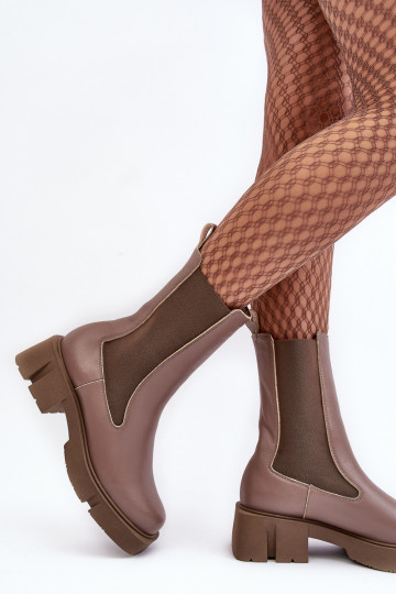 Boots 2693/230 Laura Messi in brauner Farbe