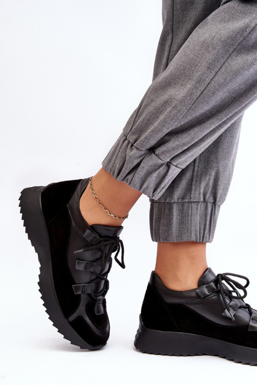 Haut Turnschuhe Feminin M01/2 Zazoo schZuarze Farbe Haut Turnschuhe Feminin M01/2 Zazoo schZuarze Farbe