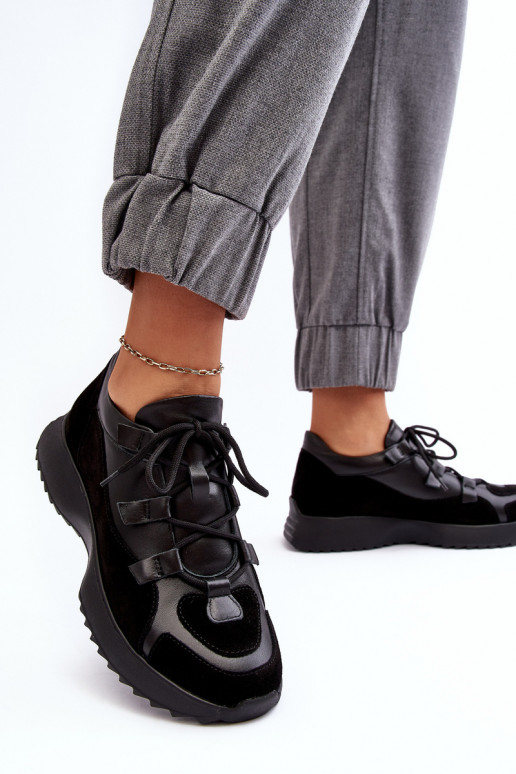 Haut Turnschuhe Feminin M01/2 Zazoo schZuarze Farbe Haut Turnschuhe Feminin M01/2 Zazoo schZuarze Farbe