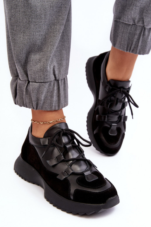 Haut Turnschuhe Feminin M01/2 Zazoo schZuarze Farbe Haut Turnschuhe Feminin M01/2 Zazoo schZuarze Farbe