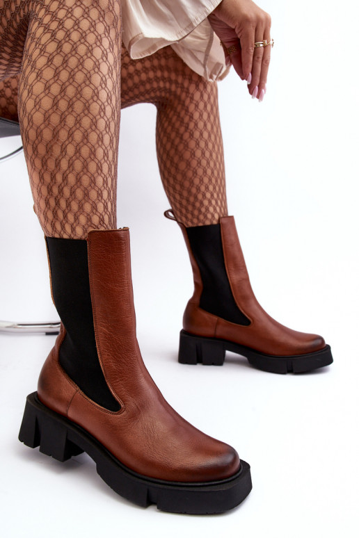 Stiefel Laura Messi 2693/229 braune Farbe Stiefel Laura Messi 2693/229 braune Farbe