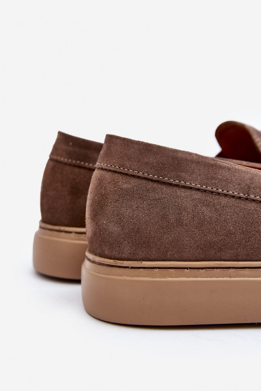 aus INildleder Männer Schuhe Mokassins Zazoo 1574 Beige aus INildleder Männer Schuhe Mokassins Zazoo 1574 Beige