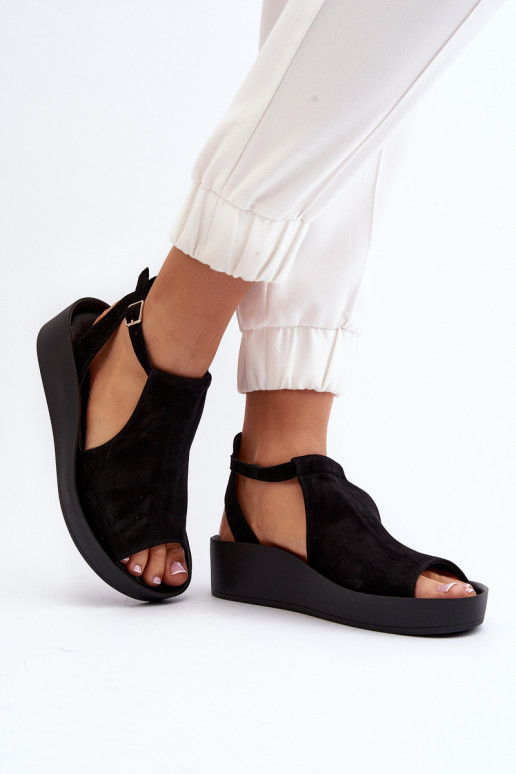 Zazoo 2914 INildledersandalen für Damen schZuarze Farbe Zazoo 2914 INildledersandalen für Damen schZuarze Farbe