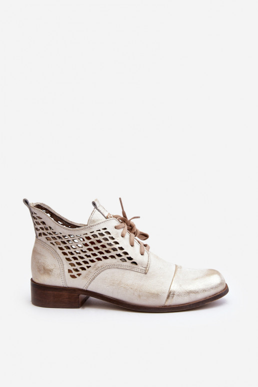 Zazoo 2878 Niedrig Durchbrochene Stiefel Haut Feminin Silberfarbe Zazoo 2878 Niedrig Durchbrochene Stiefel Haut Feminin Silberfarbe