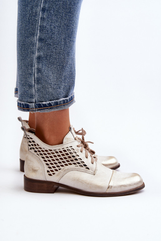 Zazoo 2878 Niedrig Durchbrochene Stiefel Haut Feminin Silberfarbe Zazoo 2878 Niedrig Durchbrochene Stiefel Haut Feminin Silberfarbe