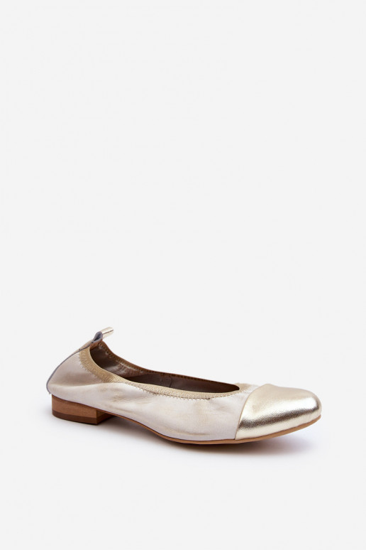 Zazoo 2890 Ballerinas goldene Farbe Aufgeräumt Zazoo 2890 Ballerinas goldene Farbe Aufgeräumt