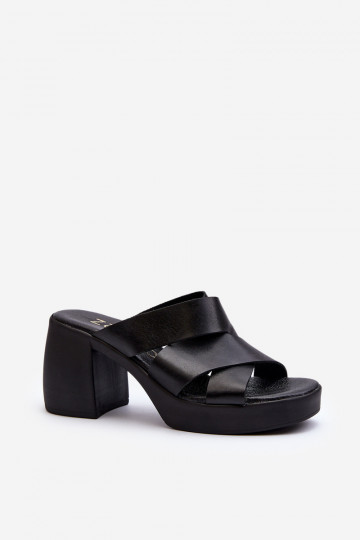 Zazoo 40373 Lederhausschuhe Klocke schZuarze Farbe 2