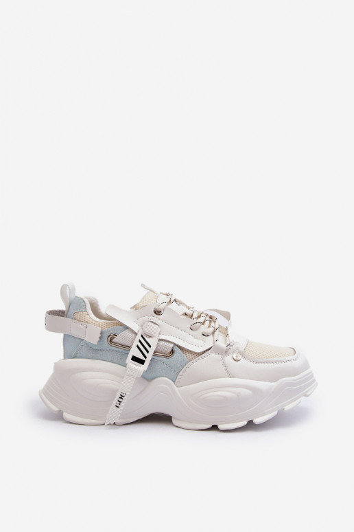 Sneakers Stilvollllschuhe Feminin GOE NN2N4039B Zueiße Farbe