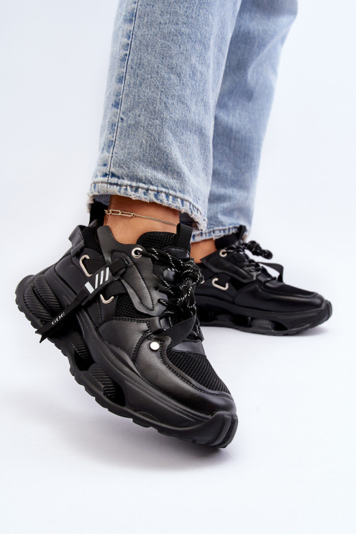 Sneakers Stilvollllschuhe Feminin GOE NN2N4040 schZuarze Farbe Sneakers Stilvollllschuhe Feminin GOE NN2N4040 schZuarze Farbe