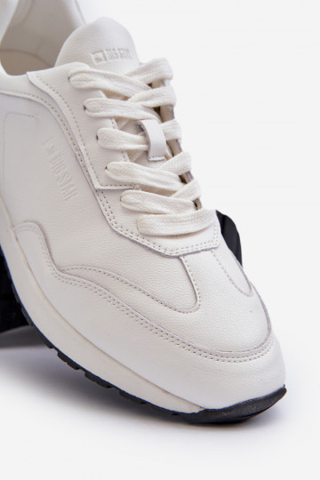 Herren Leder Sportschuhe BIG STAR NN174288 in Weiß 2