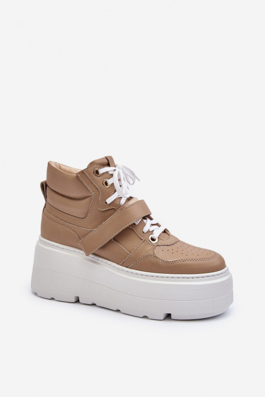 Zazoo 3450 Haut Sneakers Stilvollllschuhe Feminin Beige Zazoo 3450 Haut Sneakers Stilvollllschuhe Feminin Beige