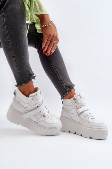 Zazoo 3450 Haut Sneakers Stilvollllschuhe Feminin Zueiße Farbe 2