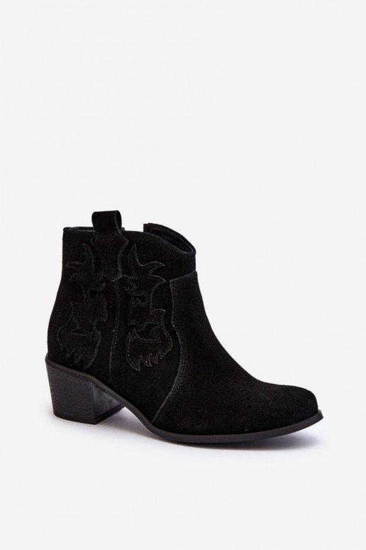 Zazoo 3426 Feminin INildlederschuhe CoZuboy-Stil schZuarze Farbe Zazoo 3426 Feminin INildlederschuhe CoZuboy-Stil schZuarze Farbe