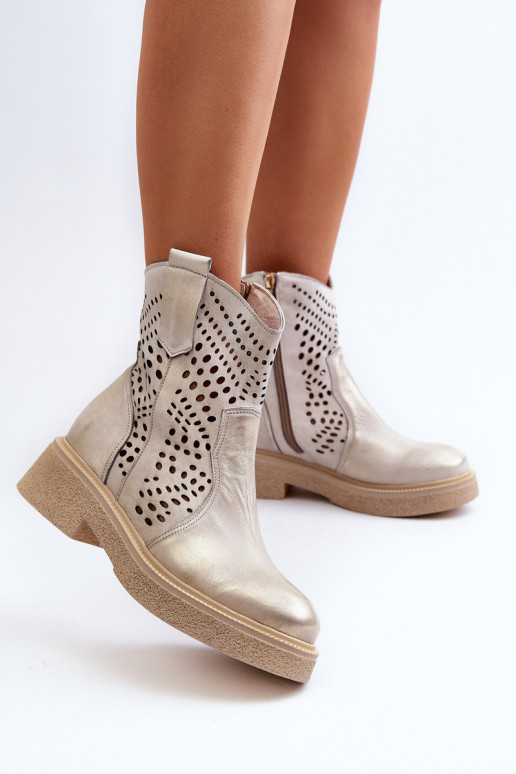 Zazoo 3470 Haut Damenstiefel mit breiten Absätzen mit durchbrochenen Elementen goldene Farbe Aufgeräumt Zazoo 3470 Haut Damenstiefel mit breiten Absätzen mit durchbrochenen Elementen goldene Farbe Aufgeräumt