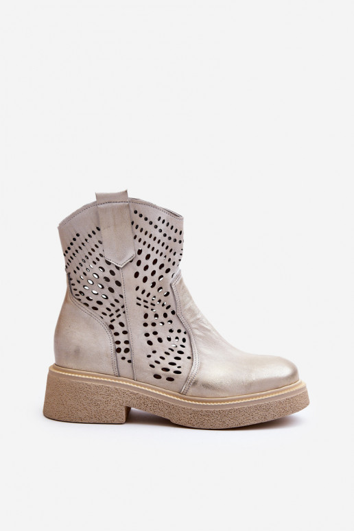 Zazoo 3470 Haut Damenstiefel mit breiten Absätzen mit durchbrochenen Elementen goldene Farbe Aufgeräumt Zazoo 3470 Haut Damenstiefel mit breiten Absätzen mit durchbrochenen Elementen goldene Farbe Aufgeräumt