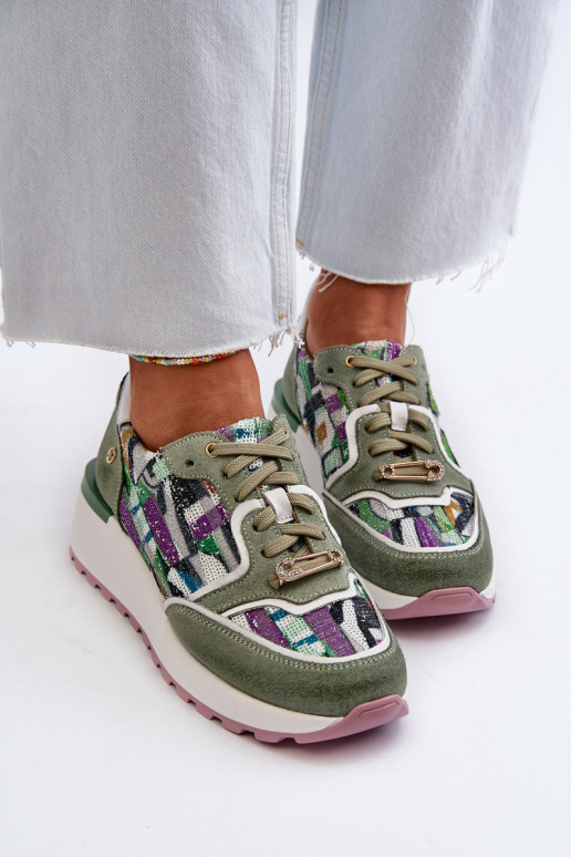 Haut Sneakers Stilvollllschuhe Feminin mit einer Plattform Es mussciejka 06390-09 SeledynoZue Haut Sneakers Stilvollllschuhe Feminin mit einer Plattform Es mussciejka 06390-09 SeledynoZue