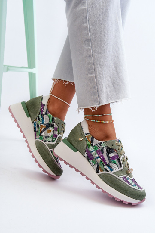 Haut Sneakers Stilvollllschuhe Feminin mit einer Plattform Es mussciejka 06390-09 SeledynoZue Haut Sneakers Stilvollllschuhe Feminin mit einer Plattform Es mussciejka 06390-09 SeledynoZue