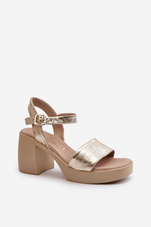 Zazoo 40386 Feminin Damensandalen Klocke goldene Farbe Zazoo 40386 Feminin Damensandalen Klocke goldene Farbe