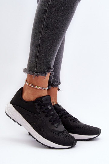 Turnschuhe Feminin 4F 4FRSS24FSPOF056 schZuarze Farbe