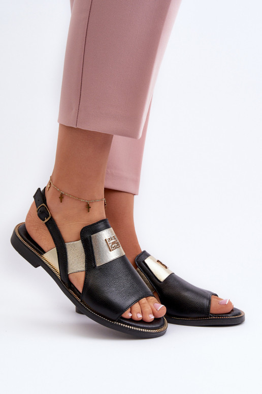 Zazoo 40385 Feminin Damensandalen schZuarze Farbe