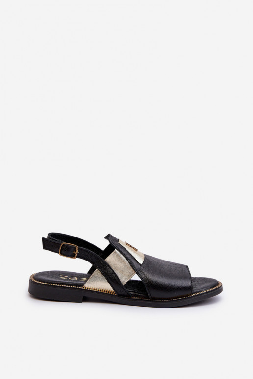 Zazoo 40385 Feminin Damensandalen schZuarze Farbe