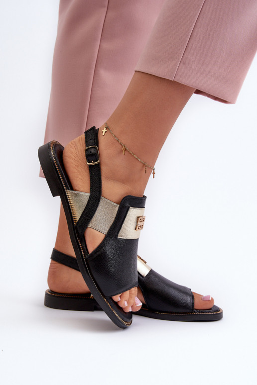 Zazoo 40385 Feminin Damensandalen schZuarze Farbe