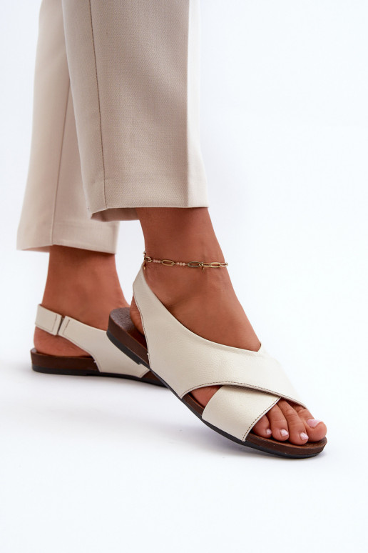 Zazoo 40407 Sandalen Haut Feminin elfenbeinfarbe Zazoo 40407 Sandalen Haut Feminin elfenbeinfarbe