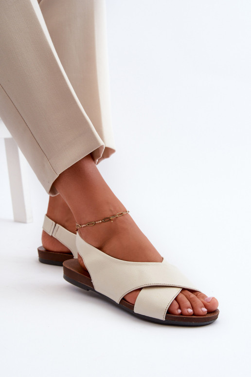 Zazoo 40407 Sandalen Haut Feminin elfenbeinfarbe Zazoo 40407 Sandalen Haut Feminin elfenbeinfarbe