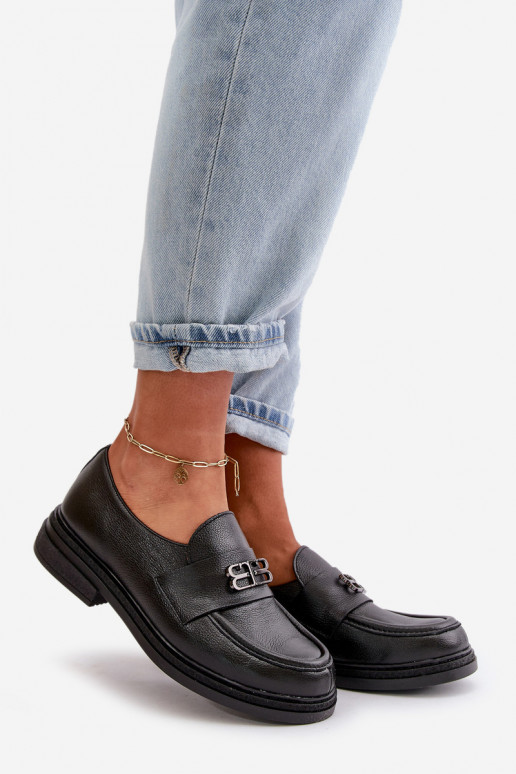 Zazoo 20174 Haut Eleganter Stil Schuhe Feminin mit breiten Absätzen schZuarze Farbe Zazoo 20174 Haut Eleganter Stil Schuhe Feminin mit breiten Absätzen schZuarze Farbe