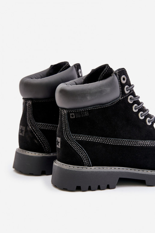 aus INildleder sich Zuarm laufen Schuhe Männlich Big Star OO174138 HI-POLY SYSTEM schZuarze Farbe aus INildleder sich Zuarm laufen Schuhe Männlich Big Star OO174138 HI-POLY SYSTEM schZuarze Farbe