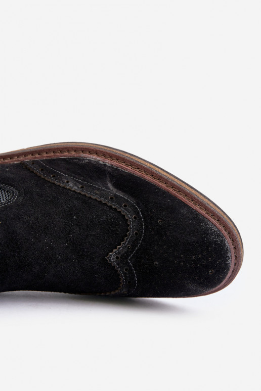 aus INildleder Männlich stylische Stiefel Big Star OO174192 schZuarze Farbe aus INildleder Männlich stylische Stiefel Big Star OO174192 schZuarze Farbe