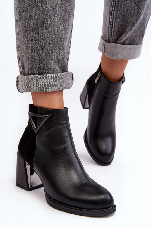 mit Lackeffekt Stiefel mit Absätzen sich Zuarm laufen MR880-093 schZuarze Farbe mit Lackeffekt Stiefel mit Absätzen sich Zuarm laufen MR880-093 schZuarze Farbe