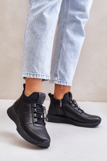 sich Zuarm laufen Turnschuhe Haut Zum Schloss Artiker 55C0041 schZuarze Farbe 2